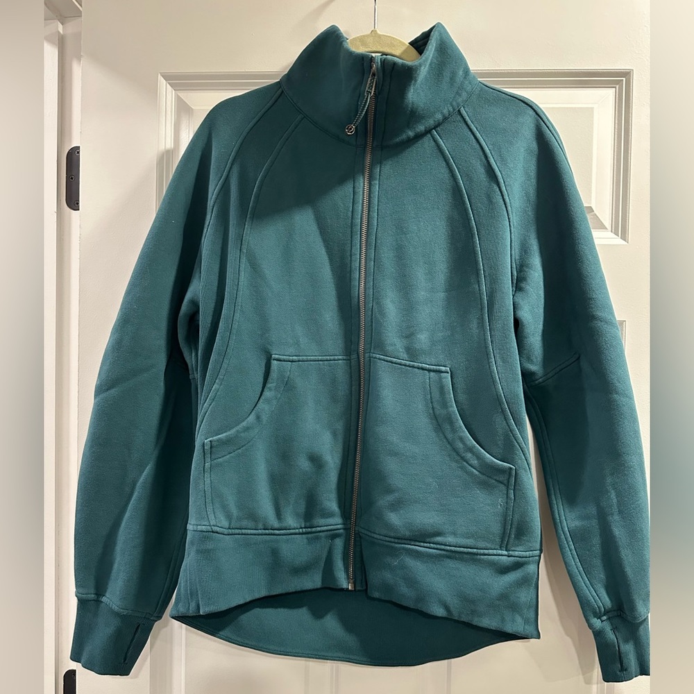 Lululemon full zip funnel neck